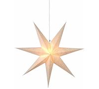 Star 231-20 Sensy Star Étoile en Papier Crème Diamètre 70 cm Câble 3,5 m