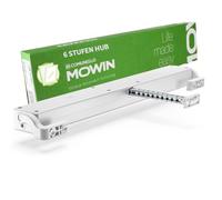 STAR 25 230V comunello Mowin Ouvre-fenêtre électrique | Entraînement de fenêtre avec chaîne | Course réglable | Force de poussée / traction 250 N | Fenêtre basculante / rabattable (blanc)