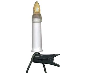 Star 410-95 Bougie Guirlande Lumineuse, 16 lum. Blanc Chaud Universal-LED-Ampoules E10, Double Fil, extérieur, Boite coloré