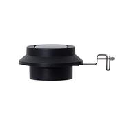 Star 480-52 Lampadaire solaire, Plastique, noir