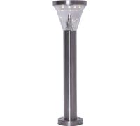 Star 481-96 Borne Solaire à LED, Acier Inoxydable, argenté