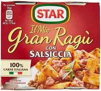 Star 4X Il Mio Gran Ragu Salsiccia Sauce Tomate 2X 180g avec Saucisse