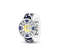 Star and Moon Watch Beads Charm, Charm for Bracelet, Compatible with Pandora Bracelet Neckalce