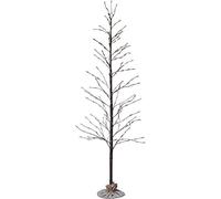 Star Arbre à LED « Tobby Tree », marron, 150 cm, 196 LED, env. 70 x 150 cm, pour l'extérieur