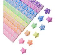 Star Art Strips - Système d'autocollants lumineux à faire soi-même | 210 feuilles de papier d'activité de concentration de cœur et d'étoiles - Solution éducative de récompense pour salle de t