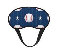 Star Baseball,Masques de sommeil occultants, cache-yeux couvrants, masques de sommeil anti-lumière