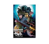 Star Blazers 2199 Poster décoratif sur toile pour chambre à coucher, salon, style paysage, sans cadre, 20 x 30 cm