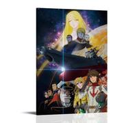 Star Blazers : cuirassé spatial Yamato 2199, peintures décoratives imperméables et résistantes aux taches, affiches haute définition, adaptées à plusieurs scénarios dans les salons, chambres et