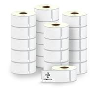 STAR BOX - LOT de 20 Etiquettes compatible avec Dymo 99012 Auto Adhésives 36mm x 89mm avec imprimantes Labelwriter & Seiko Grandes Étiquettes adresse LabelWriter 450 et 4XL (20)