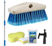 STAR BRITE Ensemble Brosse Bateau + Articles Bonus, Aluminium, Bleu, Standard