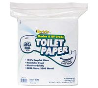 STAR BRITE Papier Hygiénique de Qualité Marine/Camping-Car - Papier à Dissolution Rapide - 2 Épaisseurs (500/S), Paquet de 4