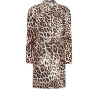 Star by Julien MacDonald Star by Julien MacDonald Beige Brown Denim Leopard Print Dress Beige Brown EU 38 (UK 10)
