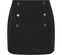 Star by Julien MacDonald Star by Julien MacDonald Black Button Detail Wrap Skirt Black EU 40 (UK 12)