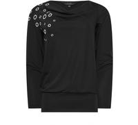 Star by Julien MacDonald Star by Julien MacDonald Black Eyelet Detail Top