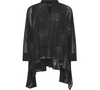 Star by Julien MacDonald Star by Julien MacDonald Black Hotfix Cape Blouse