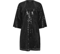 Star by Julien MacDonald Star by Julien MacDonald Black Sequin Chevron Dress Black EU 40 (UK 12)