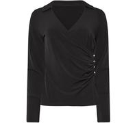 Star by Julien MacDonald Star by Julien MacDonald Black Wrap Top