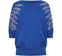 Star by Julien MacDonald Star by Julien MacDonald Blue Diamante Detail Grown On Sleeve Top