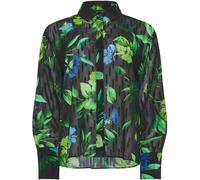 Star by Julien MacDonald Star by Julien MacDonald Green Gem Button Floral Leaf Shirt Green 10