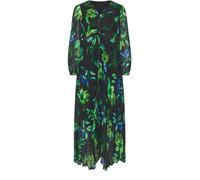 Star by Julien MacDonald Star by Julien MacDonald Green Pleated Floral Leaf Dress Green EU 40 (UK 12)