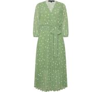 Star by Julien MacDonald Star by Julien MacDonald Green Pleated Mock Wrap Dress Green EU 48 (UK 20)
