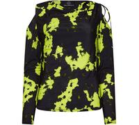 Star by Julien MacDonald Star by Julien MacDonald Green Ruched Cold Shoulder Top