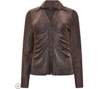 Star by Julien MacDonald Star by Julien MacDonald Sparkle Jersey Shirt Brun FR 46 (EU 44)