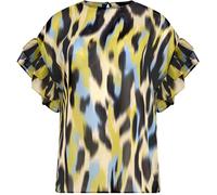 Star by Julien MacDonald Star by Julien MacDonald Yellow Floral Flute Sleeve Top