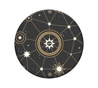 Poignée smartphone Popsockets Star Chart - noir - 39,74x7 / 24,25 mm