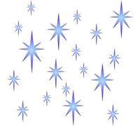 Star Cluster Pochoir Pochoirs réutilisables pour la peinture - Meilleure Qualité de scrapbooking Saint Valentin idées - Utilisation sur les murs, sols, tissus, verre, bois, affiches, et bien plus encore... S