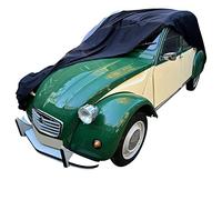 Star Cover bâche d'extérieur Compatible avec Citroen 2CV Housse Noir