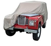 Star Cover bâche d'extérieur Compatible avec Land Rover Series 1, 2 & 3 Short Wheel Base Housse Olive