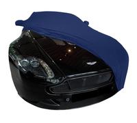 Star Cover bâche d'intérieur Compatible avec Aston Martin Vantage V8/V12 Housse avec Manchons de rétroviseurs Bleu