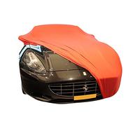 Star Cover bâche d'intérieur Compatible avec Ferrari California & California T Housse Rouge
