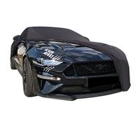 Star Cover bâche d'intérieur Compatible avec Ford Mustang 6 Housse Noir