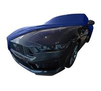 Star Cover bâche d'intérieur Compatible avec Ford Mustang 7 Dark Horse Housse Bleu