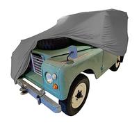 Star Cover bâche d'intérieur Compatible avec Land Rover Series 1, 2 &3 Short Wheel Base Housse Gris