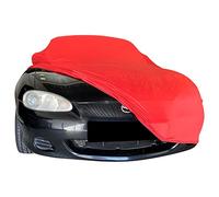 Star Cover bâche d'intérieur Compatible avec Mazda MX-5 NB Housse Rouge