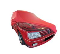 Star Cover bâche d'intérieur Compatible avec Peugeot 205 GTI Housse Rouge