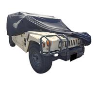 Star Cover Compatible avec Une bâche d'extérieur pour Hummer H1 Housse Noir