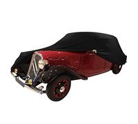 Star Cover Housse INTÉRIEUR Compatible avec Citroen Traction Avant FAMILIALE | Noir Housse | BÂCHE Auto Garage | Housse Cabriolet, Oldtimer, Voiture DE Sport | LIVRÉ Rapide