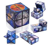 Star Cube Magique Magic Cube,2 en 1 Ciel étoilé Cube Magique Infinity Cube,Jouets Jeux à partir de 6 7 8 9 Ans Garçons Enfants
