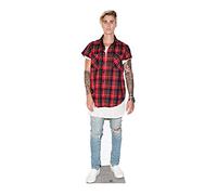 Star Cut Outs Justin Bieber Silhouette grandeur nature en carton découpé, multicolore