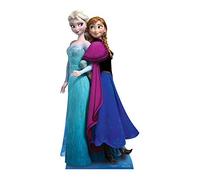 Star Cutout - Stsc730 - Figurine Géante Carton Anna Et Elsa - Reine des Neiges - 162 Cm