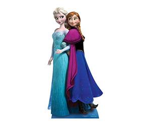 Star Cutout - Stsc730 - Figurine Géante Carton Anna Et Elsa - Reine des Neiges - 162 Cm
