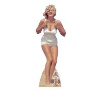 STAR CUTOUTS Authentic Brands Découpe Grandeur Nature avec Mini Version de Marilyn Monroe, Carton, Multicolore, 172 x 63 x 172 cm
