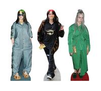 Star Cutouts Billie Eilish CS1395 Lot de découpes en Carton Hauteur 31 cm