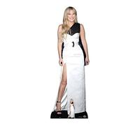 STAR CUTOUTS CS1001 Millie Bobby Robe en Carton Taille réelle avec Mini découpes en Carton Marron et Blanc Lifesize