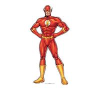 STAR CUTOUTS DC Comics The Flash Cut Out, Carton, Multicolore, 90 x 45 x 90 cm