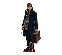 STAR CUTOUTS Eddie Redmayne Newt Scamander SC946 Carton Grandeur Nature Motif Animaux fantastiques Multicolore Fantastic Beasts Taille réelle, 177 x 5 x 177 cm